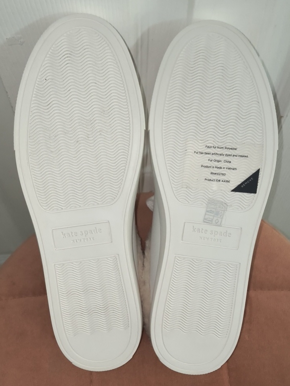 Kate Spade Fez Mule Winter Sneakers Size 8 NWOB - Picture 7 of 8